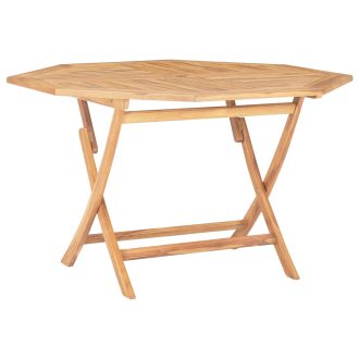 Folding Garden Table Solid Teak Wood