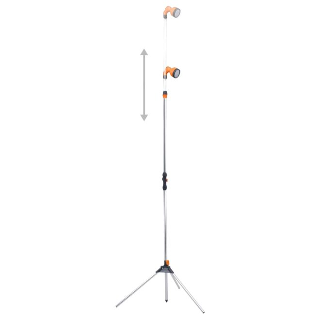 Garden Shower with Tripod 221 cm Aluminium