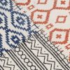 Handwoven Kilim Rug Cotton 120×180 cm Printed Multicolour