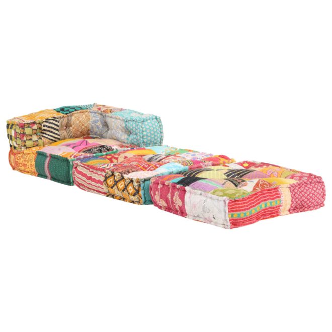 Kanpi Modular Pouffe Fabric – Patchwork