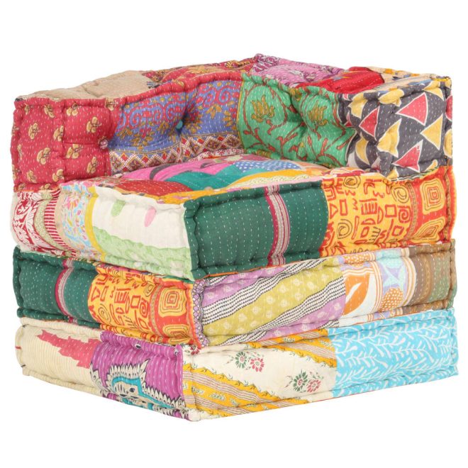 Kanpi Modular Pouffe Fabric – Patchwork