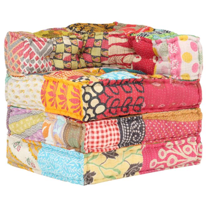 Kanpi Modular Pouffe Fabric – Patchwork