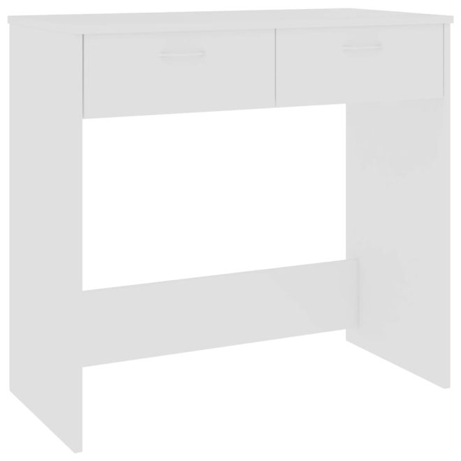 Desk 80x40x75 cm Engineered Wood – White