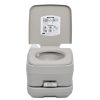 Portable Camping Toilet Grey – 10 + 10 l