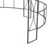 Gazebo 300×290 cm Round – White