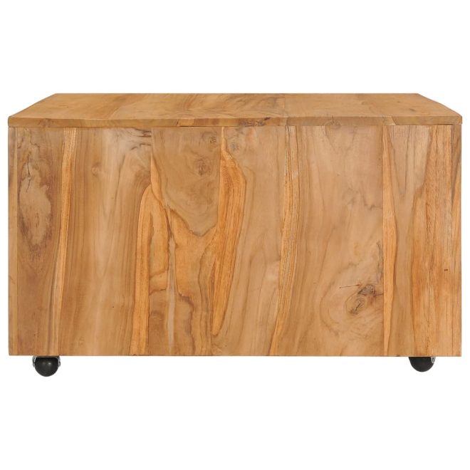 Coffee Table Solid Teak Wood – 80x80x40 cm