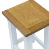 End Tables 2 pcs 27x24x37 cm Solid Oak Wood