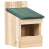 Bird Houses 4 pcs Firwood – 12x16x20 cm