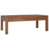 Coffee Table 110x60x40 cm Solid Teak Wood