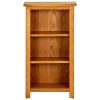 Bookcase Solid Oak Wood – 45×22.5×82 cm