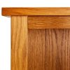 Bookcase Solid Oak Wood – 45×22.5×82 cm