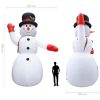 Christmas Inflatable Snowman with LED IP44 600 cm XXL