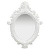 Wall Mirror Castle Style – White