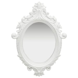 Wall Mirror Castle Style – White