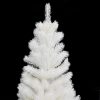 Artificial Christmas Tree Lifelike Needles White – 90×50 cm