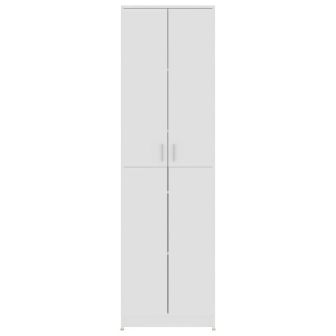 Hallway Wardrobe 55x25x189 cm Engineered Wood – White