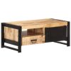 Coffee Table 100x50x40 cm – Solid Mango Wood