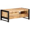 Coffee Table 100x50x40 cm – Solid Mango Wood