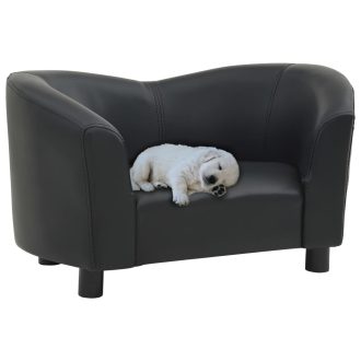 Dog Sofa 67x41x39 cm Faux Leather