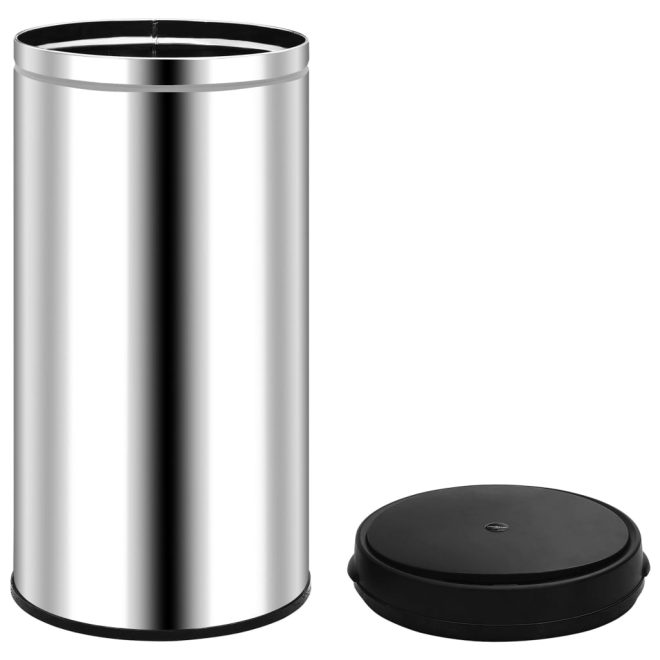 Automatic Sensor Dustbin Stainless Steel – Silver, 70 L