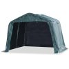 Removable Livestock Tent PVC 550 g/m Dark Green – 3.3×3.2 m