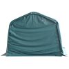 Removable Livestock Tent PVC 550 g/m Dark Green – 3.3×3.2 m