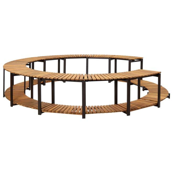 Spa Surround 273×53 cm Solid Acacia Wood