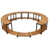 Spa Surround 273×53 cm Solid Acacia Wood