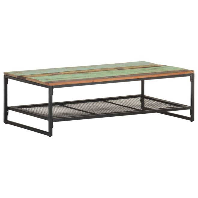 Coffee Table 110x60x35 cm – Solid Reclaimed Wood