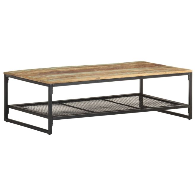 Coffee Table 110x60x35 cm – Solid Reclaimed Wood