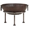 Fire Pit Iron – 40 cm, Brown