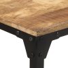 Dining Table Rough Mango Wood – 140x70x76 cm