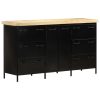 Sideboard 140x38x76 cm Rough Mango Wood