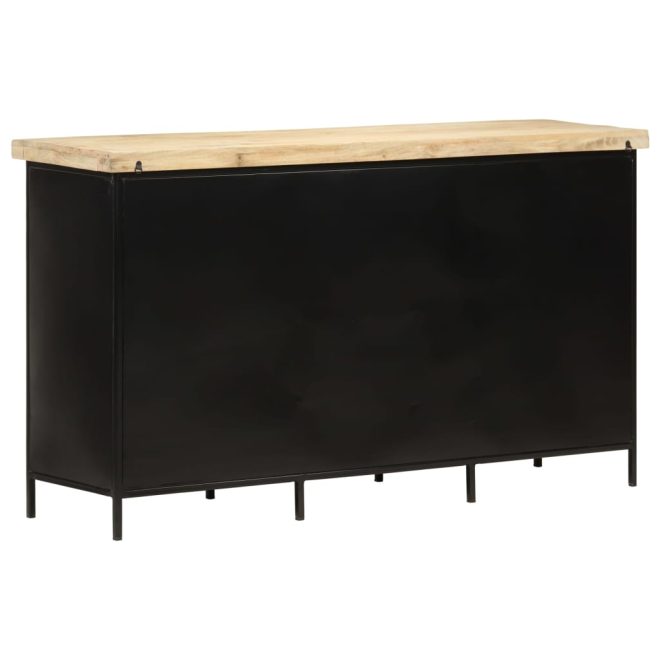 Sideboard 140x38x76 cm Rough Mango Wood