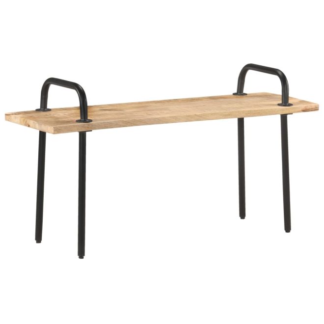 Bench 110 cm – Rough Mango Wood