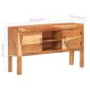 Sideboard 116x30x66 cm Solid Acacia Wood