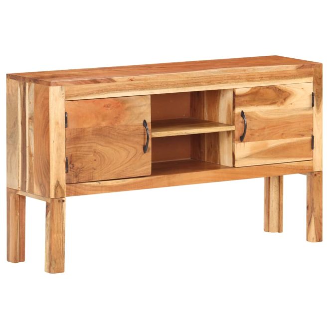 Sideboard 116x30x66 cm Solid Acacia Wood