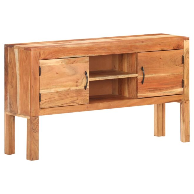 Sideboard 116x30x66 cm Solid Acacia Wood