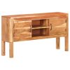 Sideboard 116x30x66 cm Solid Acacia Wood