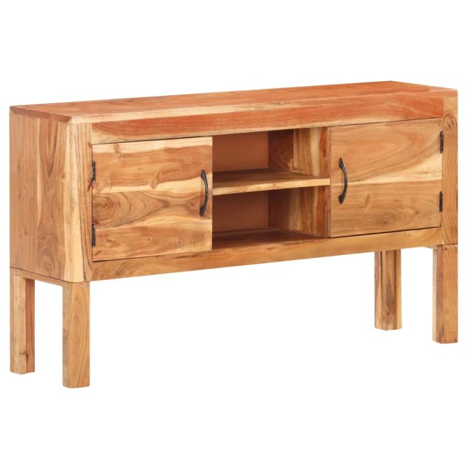 Sideboard 116x30x66 cm Solid Acacia Wood