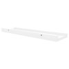 Picture Frame Ledge Shelves 2 pcs MDF – 40x9x3 cm, White