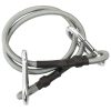 Ropes with Carabiner 4 pcs Rubber