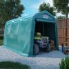 Garage Tent PVC 2.4×3.6 m Green