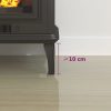 Fireplace Glass Plate – 80×60 cm