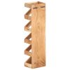 Wine Rack for 5 Bottles – Solid Acacia Wood