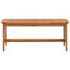 Coffee Table 102x50x43 cm Solid Acacia Wood