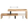 2 Piece Coffee Table Set – Solid Mango Wood