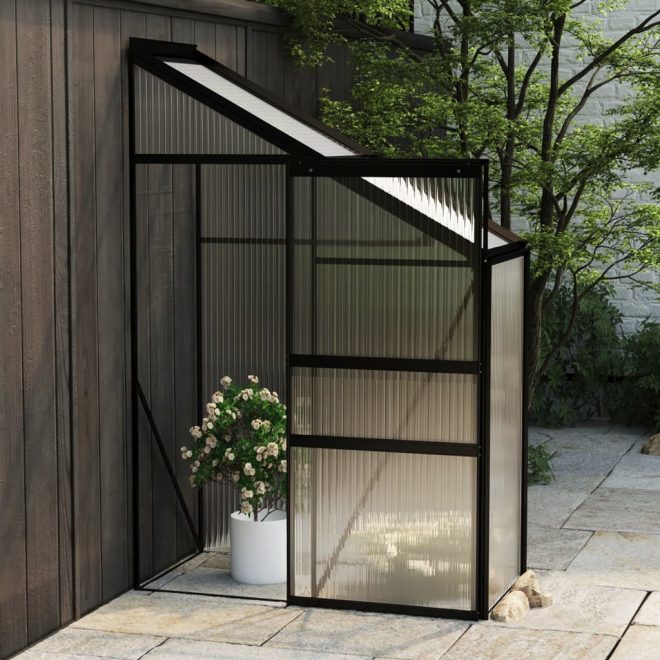 Greenhouse Anthracite Aluminium – 1.38 m