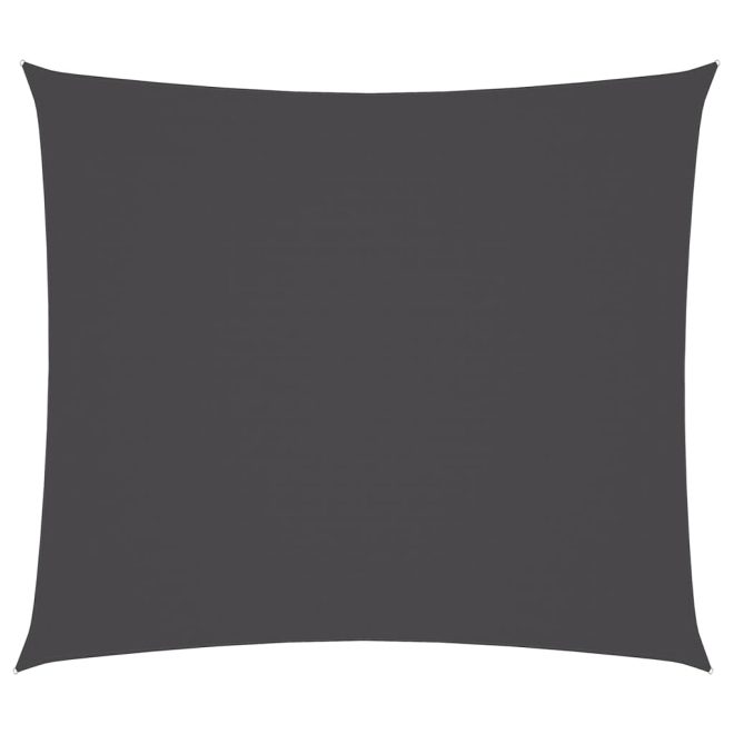 Sunshade Sail Oxford Fabric Rectangular – 2×2.5 m, Anthracite