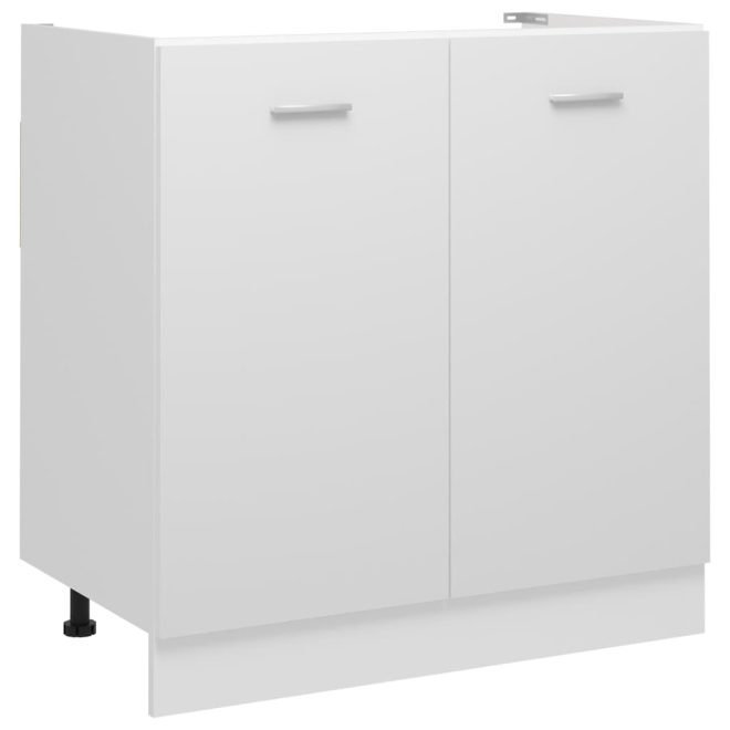 Cabinet Engineered Wood – White, Sink Bottom Cabinet